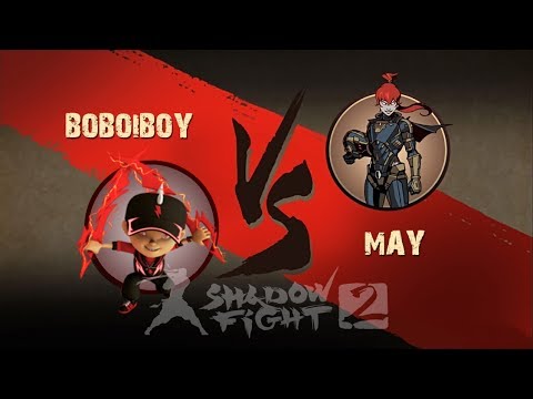 Boboiboy Petir Halilintar Berlawan Dengan May Dalam Shadow Fight 2