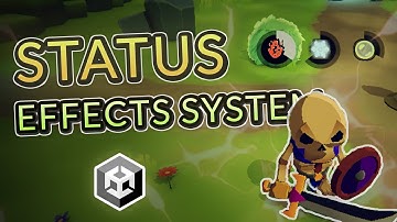 How to create a Status effect system (Modular and Customizable) | Unity Tutorial