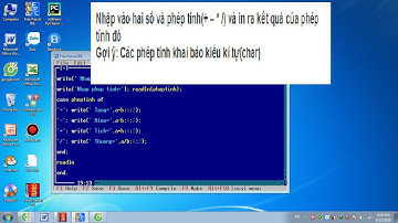 PASCAL NÂNG CAO#11 BT nâng cao lệnh Case..of(p1)