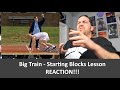 American Reacts to Big Train - Starting Blocks Lesson REACTION