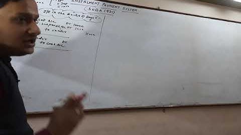 INSTALLMENT PAYMENT SYSTEM 1  -FINANCIAL ACCOUNTING -