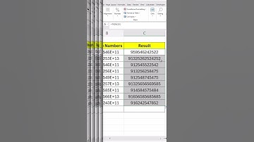 Fix Excel Phone Numbers Showing in Scientific Format | Excel Tips & Tricks