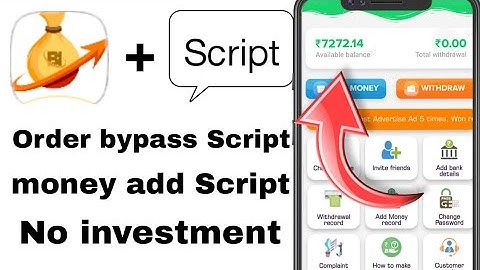 Brandincome Money adder script | Brandincome Refer Script | Brandincome Order bypass Script