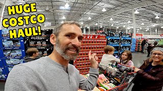 HUGE Costco Grocery Shopping Haul & Overseas Shipping | USA Grocery Prices