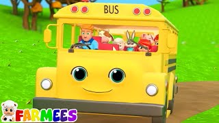 Roda di bus sajak prasekolah Dan lagu Kendaraan Untuk Anak