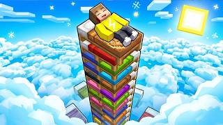 Slapen Op Het Hoogste Bed In Minecraft (Survival)