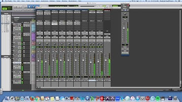 Pro Tools - Parallel Compression on Drum Bus