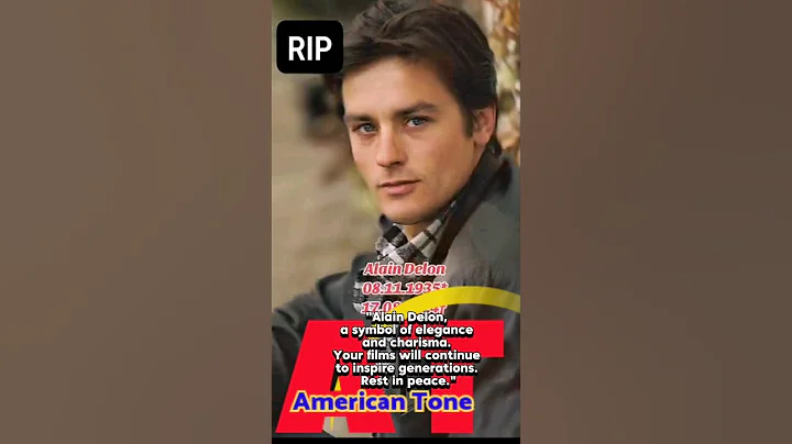 Alain Delon 🌟 RiP. Rest in Peace😶😭  #antesedepois #beforeandafter