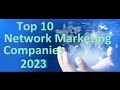 The top 10 network marketing companies 2024