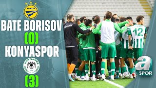 BATE Borisov 0-3 Konyaspor MAÇ ÖZETİ (UEFA Konferans Ligi 2. Ön Eleme Turu 1. Maçı) 21.07.2022