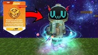 Unlocking Astronaut Armor in SkyBlock Season 10 BattlePass! (Blockman Go)