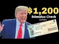 5 Reasons Second $1,200 Stimulus Check is Coming | Trump Wants $2 Trillion