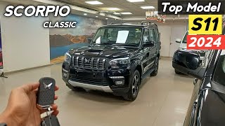 Mahindra Scorpio Classic Top Model S11 ❣️| Mahindra कि भौकाली माफिया Looks वाली SUV कार  💪|