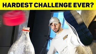 TOP 95 Ultimate Bottle Cap Kick CHALLENGE Video! (BEST Water Bottle Cap Challenger Compilation)