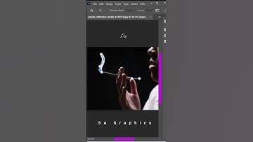 how to add smoke effect #photoshop #shorts