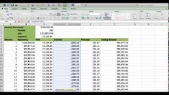 How to build an Amortization table in EXCEL (Fast and easy) Less than 5 minutes 