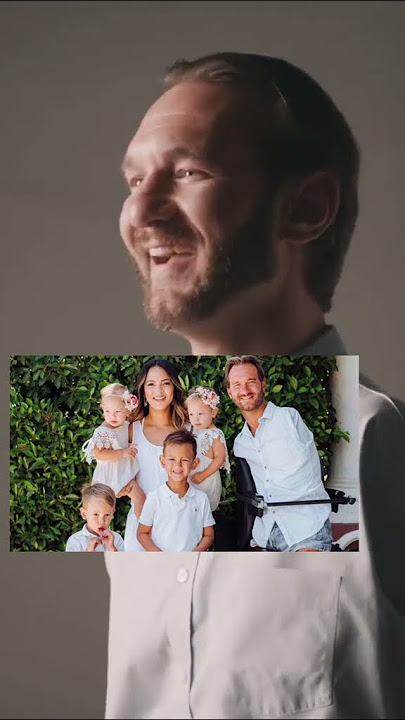I thank God for giving me my biggest dream. #nickvujicic #hope #lifewithoutlimbs #family #marriage