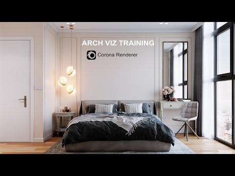 Archviz Training. Lighting Setup | Corona 5 (Included File)