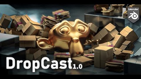 【New Blender Addon】Drop Cast – Physics-Based Scatter Tool
