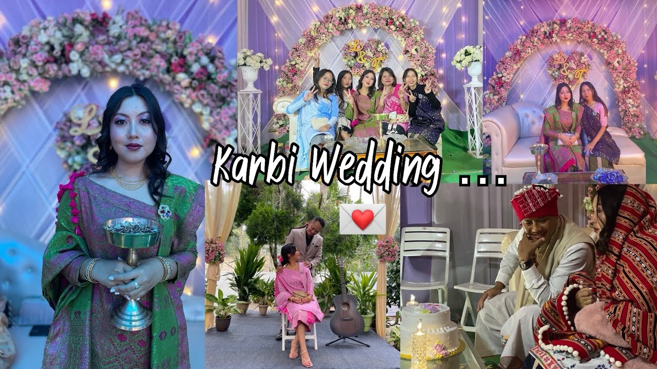 Attending my bestie’s wedding day😍🤍🎉//Karbi Wedding//Wedding video//wedding vlog//Karbi Anglong