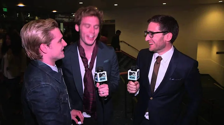 Josh Hutcherson & Sam Claflin talk with Josh Horow...