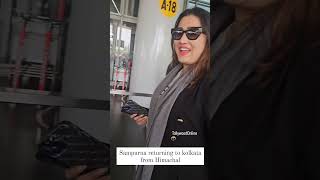 We Spotted Sampurna Lahiri While Returning To Kolkata From Himachal