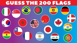 GUESS The All Country FLAG in the WORLD 🤔😎