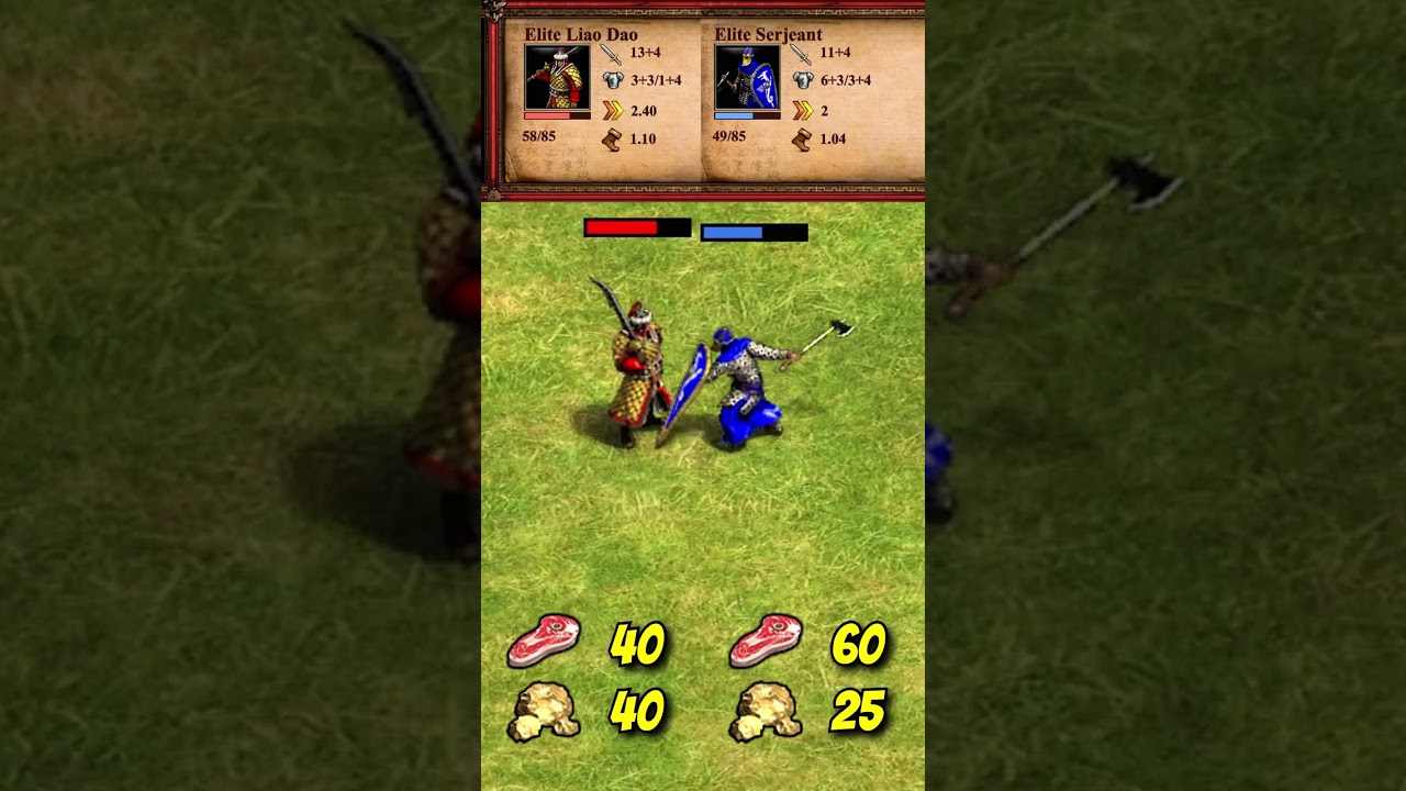 Elite Liao Dao vs Elite Serjeant | The Three Kingdoms | AoE2 