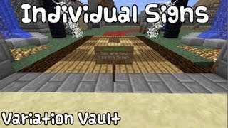 Minecraft Bukkit Plugin - Individual Signs - Per player signs [Must Have]