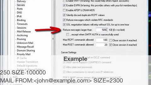 MDaemon Email Server Tutorial   Configuring SMTP & POP3 Server Settings