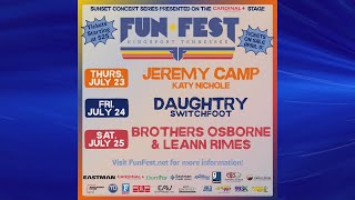 Fun Fest announces 2026 Sunset Concert Series lineup