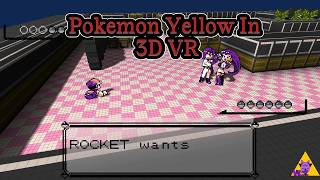 Pokemon Yellow 3D VR: Fighting Dojo Choice & Defeating Giovanni for the Silph Scope! screenshot 5