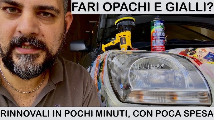 Fari opachi auto, falli tornare a splendere: il trucco per pulirli alla  perfezione è questo - Cityrumors Abruzzo