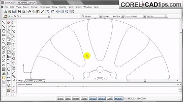 Part 2 CorelCAD - export drawing to CorelDraw