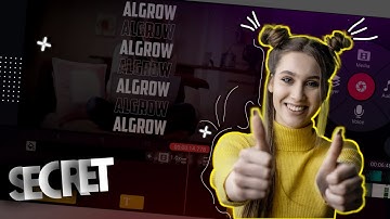 How To Video Edit Like @Algrow @Critik | Kinemaster And Pixellab | Part-1