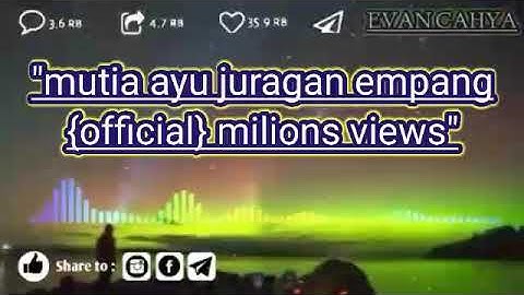 mutia ayu juragan empang