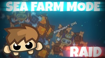 STARVE.IO WE RAIDED SEA FARM MODE!