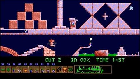 Custom Lemmings Level - Bashalicious