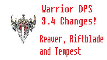 [Rift] Warrior 3.4 DPS Changes