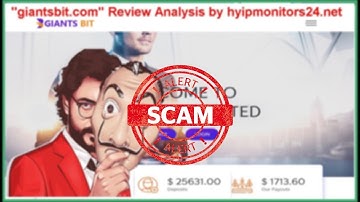 giantsbit.com" Review Analysis by hyipmonitors24.net