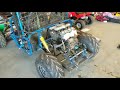 600cc motor swap to buggy. Video #2 go kart