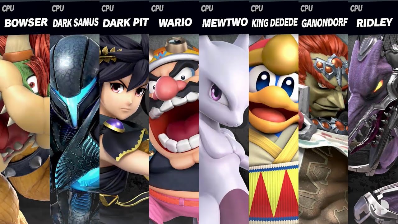 Super Smash Bros. Ultimate - Free For All Villain