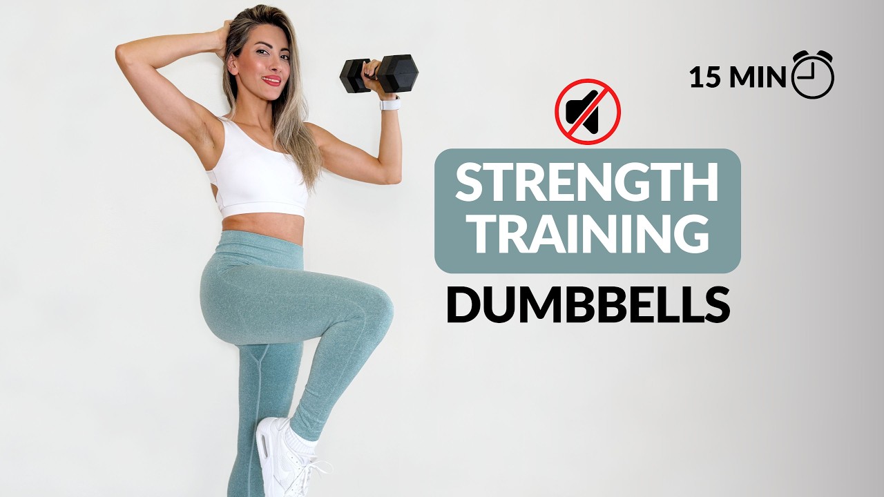 Non-Music | 15 Min [Strength Training] Upper Body Workout, No Repeat ...
