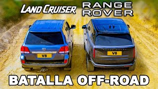 Range Rover vs Land Cruiser: ¡BATALLA OFF-ROAD!