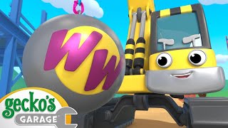 Eric Came in Like a Wrecking Ball | Gecko's Garage | Buster and Friends | Kids Cartoons