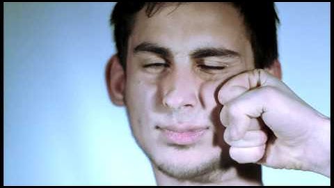 Super Slow Motion Punch To The Face
