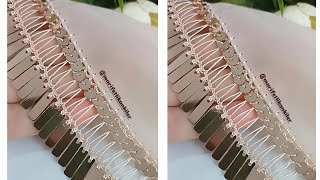 Baget Pullu Şahane Bir Model Şıklık Ve Zerafet Burda 519.Model