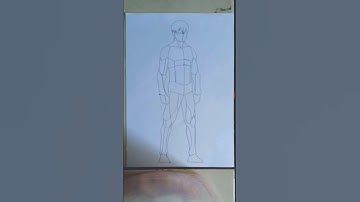 Drawing Original Character Turnaround #01 Part 1/8
