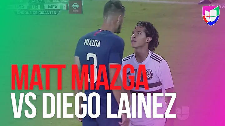 Matt Miazga vs Diego Lainez - Se calentaron los ni...