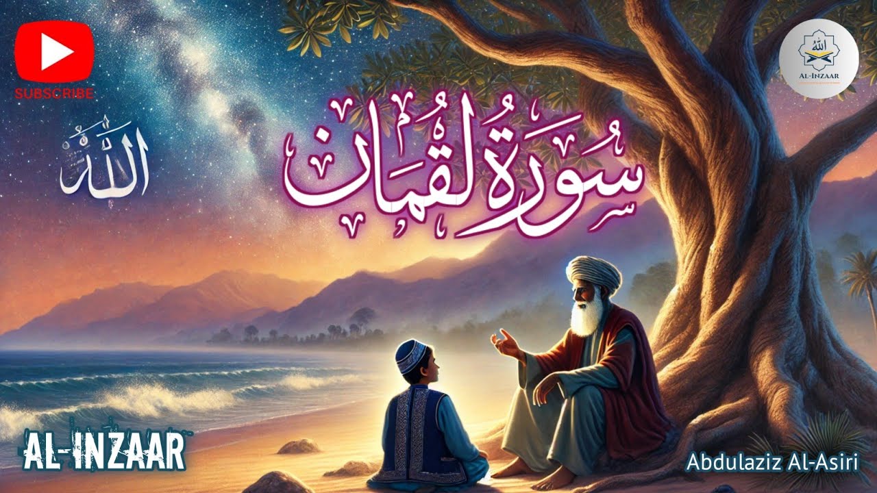 Surah Luqman | Abdulaziz Al-Asiri | Emotional Recitation | Al-Inzaar